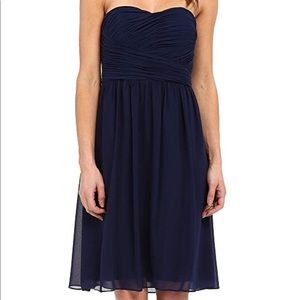 Donna Morgan bridesmaids dress.